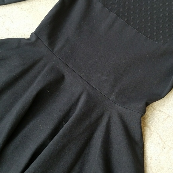 Nasty Gal Black A-Line Midi Dress - Picture 3 of 5